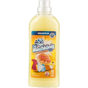 Кондиціонер для білизни Waschkonig Sommerbrise Літня свіжість 1 л (4260353550300) зображення 1