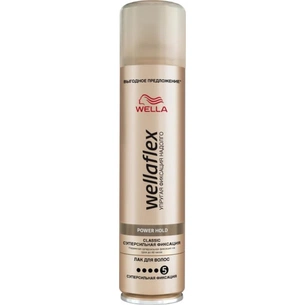 Лак для волосся WellaFlex Classic суперсильної фіксації 400 мл (8699568541241) зображення 1