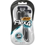 Бритва Bic Flex 4 3 шт. (3086123220614) - зменшене зображення 1