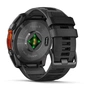 Смарт-годинник Garmin fenix 8 51mm, AMOLED, Glass/SS, SlateGray Steel/Black,BlkBnd, GPS (010-02905-00) - зменшене зображення 6