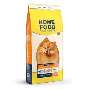 Сухий корм для собак Home Food ADULT MINI Healthy Skin And Shiny Coat з індичкою та лососем 10 кг (4820235020378) зображення 1