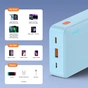Батарея универсальная Baseus Airpow 20000mAh 20W PD/3.0, QC/3.0, blue (P10022804313-00) - уменьшенное изображение 10
