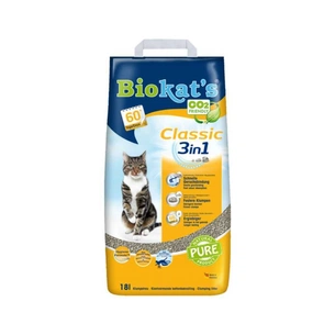 Наповнювач для туалету Biokat's CLASSIC (3 в 1) 18 л (4002064613789) зображення 1