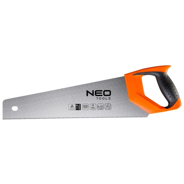 Ножівка Neo Tools по дереву, 400 мм, 11TPI (41-061) - зображення 1