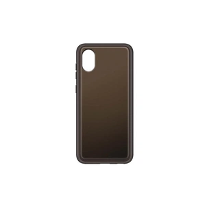 Чохол до мобільного телефона Samsung A03 Soft Clear Cover Black (EF-QA032TBEGRU) зображення 1