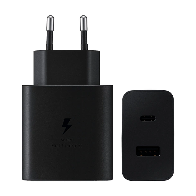 Зарядний пристрій Armorstandart AR-TA220 45W A+C PD Fast Charger Black (ARM73646) - зображення 1