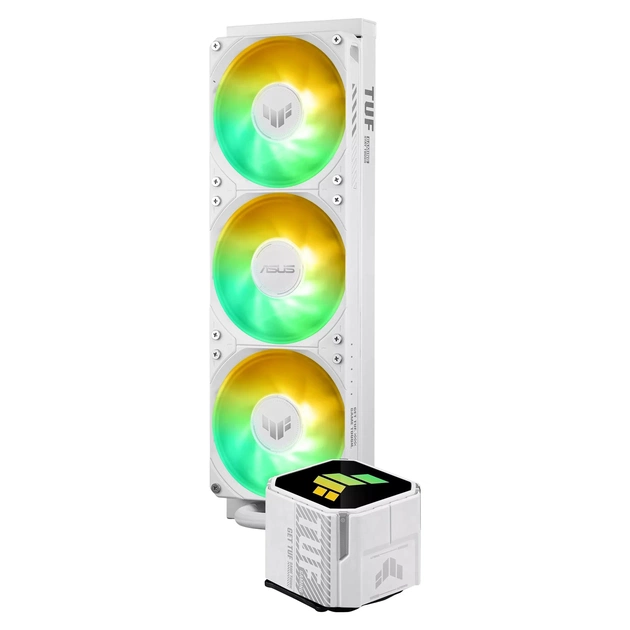 Система водяного охолодження Asus TUF Gaming LC III 360 ARGB White (90RC0192-B0EAY0) - зображення 12