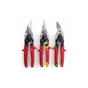 Ножиці по металу Milwaukee набір 3шт (48224533) - зменшене зображення 2