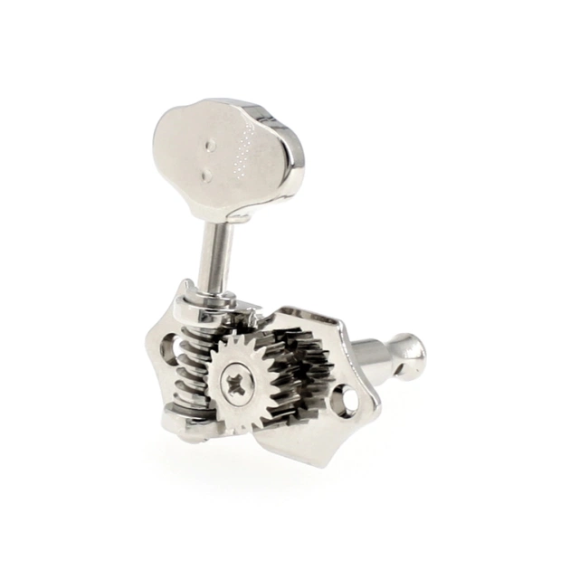 Кілки для гітари Graph Tech PRN-3422-N0 Acoustic 3+3 Butterbean Button Nickel (235526) - picture 1