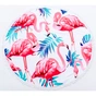 Рушник MirSon пляжний №5054 Summer Time Light flamingo 150x150 см (2200003180688) - зменшене зображення 1