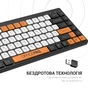 Клавиатура OfficePro SK955B Wireless/Bluetooth Black (SK955B) - уменьшенное изображение 9