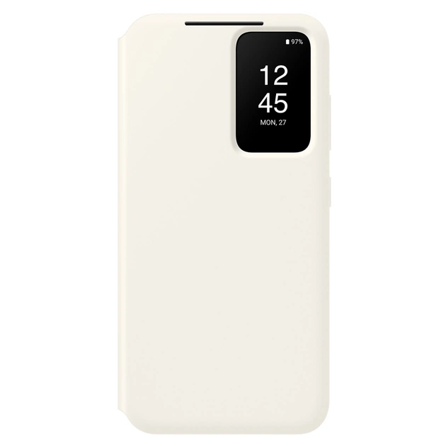 Чохол до мобільного телефона Samsung Galaxy S23 Smart View Wallet Case Cream (EF-ZS911CUEGRU) - зображення 1