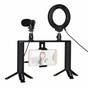 Набір блогера Puluz 4in1 (ring light, mount, phone holder, microphone) (PKT3028) - preview 1