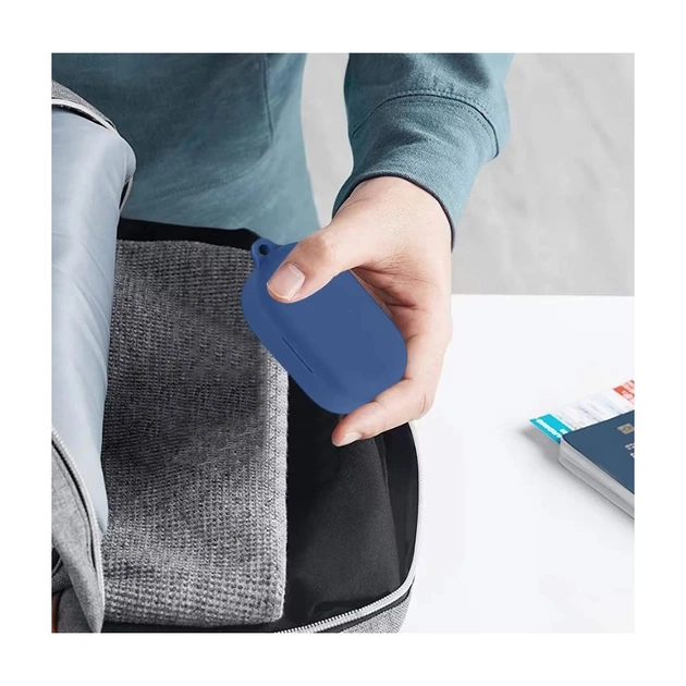 Чохол для навушників BeCover Silicon для OPPO Enco Buds 2 Pro Deep Blue (713224) - зображення 5