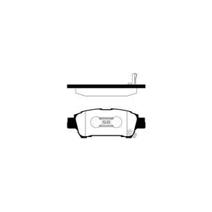 Гальмівні колодки HI-Q SP1423 зображення 1