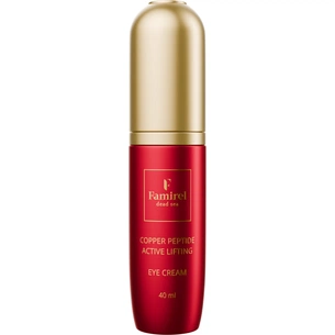 Крем для кожи вокруг глаз Famirel Copper Peptide Active Lifting Eye Cream Лифтинг-актив с пептидами 40 мл (7290114085267) изображение 1
