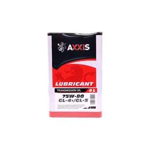 Трансмісійна олива AXXIS 75W-80 GL-4 + 2л (AX-2163) зображення 1