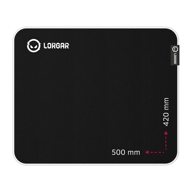Килимок для мишки Lorgar Legacer 755 Black (LRG-CMP755) - зображення 1