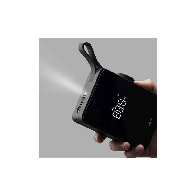 Автомобільний компресор Xiaomi HOTO Portable Electric Tire Inflator (QWCQB001) - picture 4