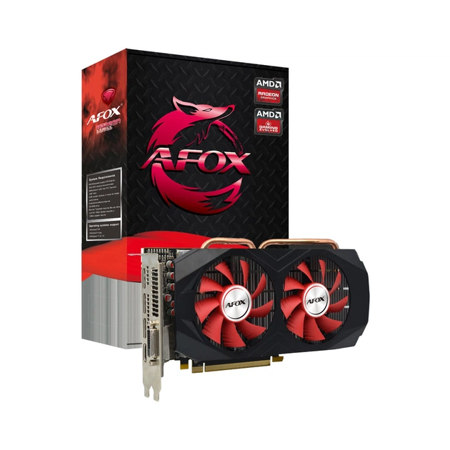 Відеокарта Radeon RX 580 8Gb Afox (AFRX580-8192D5H3-V2) - изображение 1