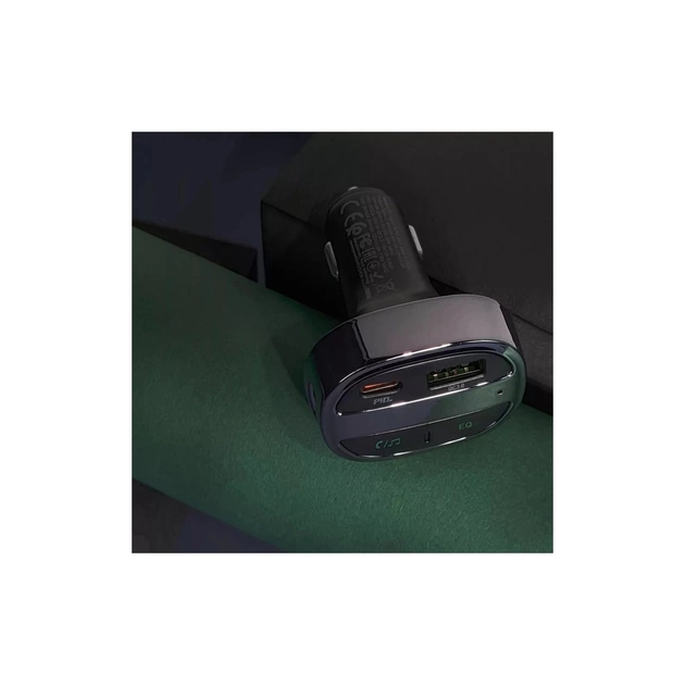 FM модулятор HOCO E70, Black, Box - picture 7