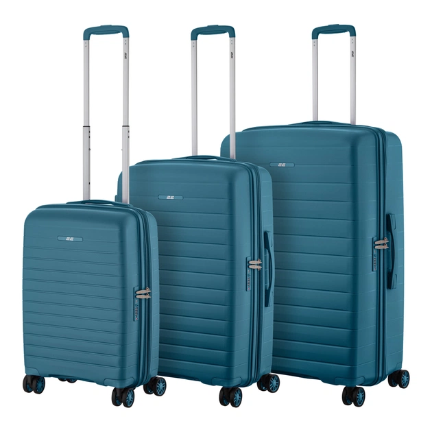 Набір валіз 2E Aero (L+M+S), сині (2E-SPP-AERO-SET3-TB) - зображення 2