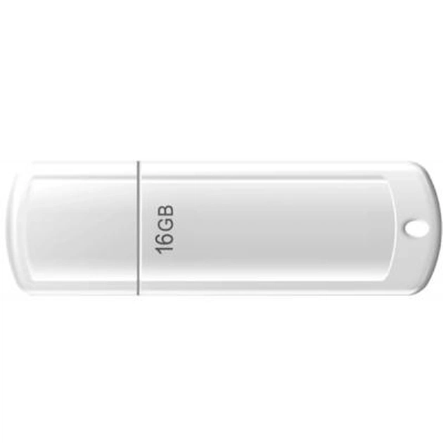 USB флеш накопичувач Transcend 16GB JetFlash 370 White NO LOGO USB 2.0 (TS16GJF370-Tray) - изображение 1