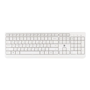 Клавіатура 2E KS220 Wireless White (2E-KS220WW) зображення 1