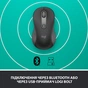 Мишка Logitech Signature M650 L Wireless LEFT Graphite (910-006239) - зменшене зображення 5