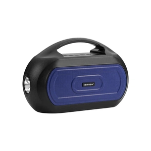 Акустична система NEWVEW NV-V50 Solar Panel/BT/USB/TF/FM/AUX Blue (NWVW-NV-V50-BL) зображення 1