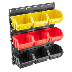 Ящик для інструментів Topex панель з лотками 34.5 x 38.5 x 12.5 см (79R170) зображення 1