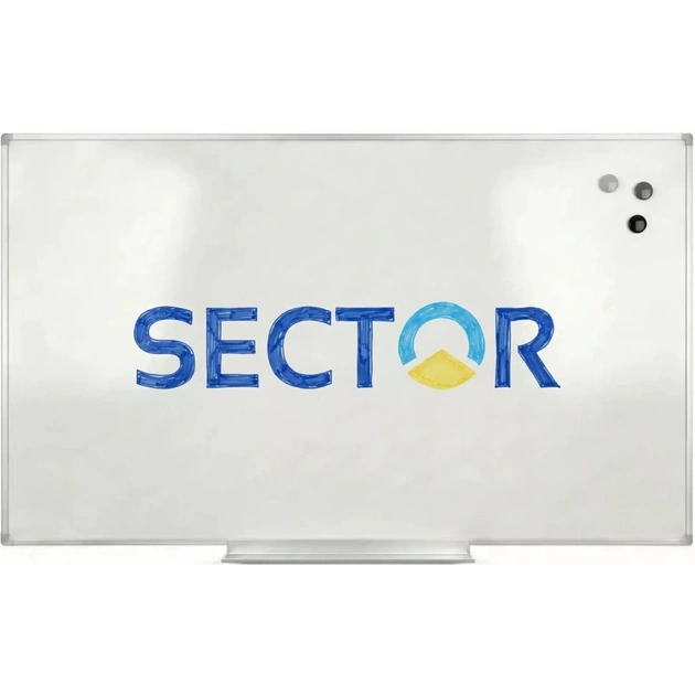 Офісна дошка Sector магнітно-маркерна, 200х100 см (М2010) - picture 4