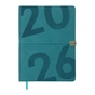 Тижневик Buromax датований 2026 BEST, А5 бірюзовий (BM.2126-06) - зменшене зображення 1