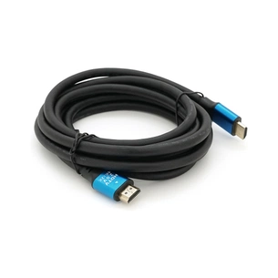 Кабель мультимедійний HDMI M to HDMI M 3.0m V2.0 4Kx2K black Merlion (YT-HDMI(M)/(M)4KV2.0-3.0m/19118) зображення 1