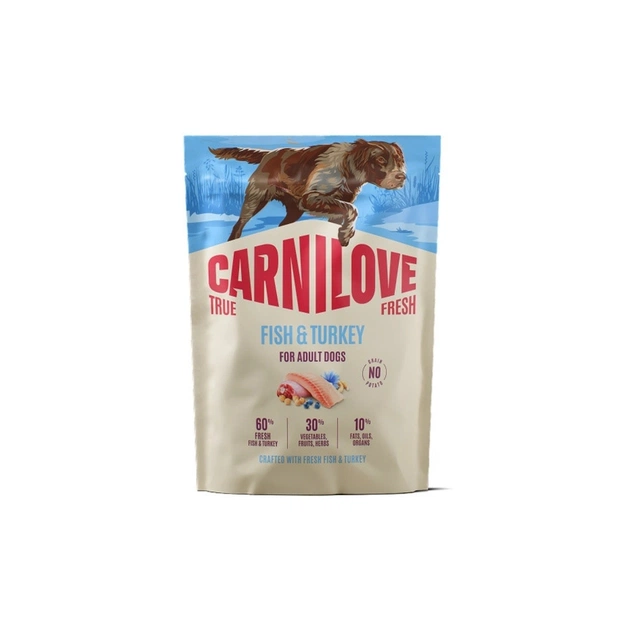 Сухий корм для собак Carnilove True Fresh Fish & Turkey 1.5 кг (8595602582051) - зображення 1