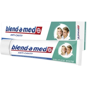 Зубна паста Blend-a-med Анти-карієс Дбайливе відбілювання 75 мл (8006540324318) зображення 1