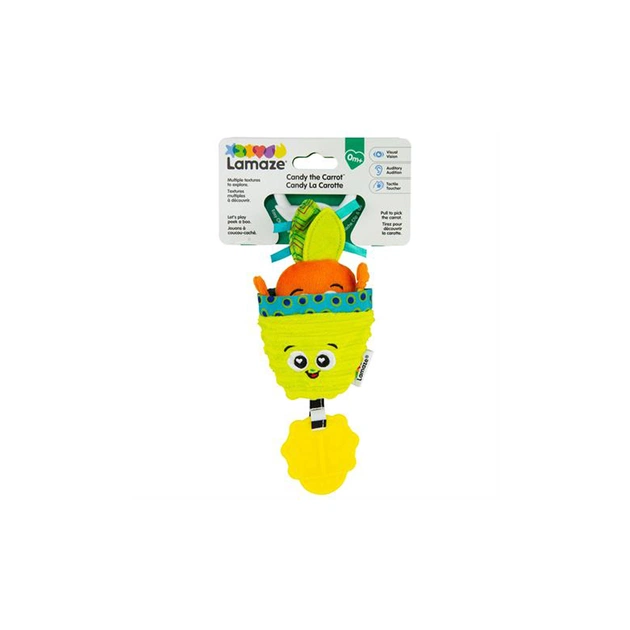 Іграшка на коляску Lamaze Морквина із прорізувачем (L27381) - picture 2