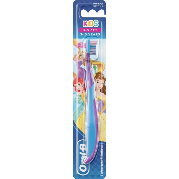 Дитяча зубна щітка Oral-B Kids (3-5 років) м'яка 1 шт (3014260099053) - изображение 1