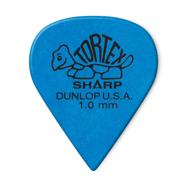 Медиатор Jim Dunlop Tortex Sharp Pick 1.0mm 12 шт. (412P1.0) - изображение 1
