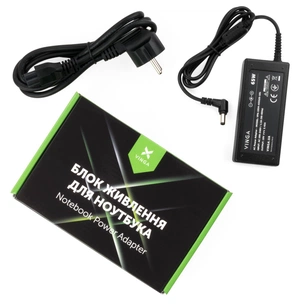 Блок живлення до ноутбуку Vinga ASUS 65W 19V 3,42A 5.5*2.5 (VPA-1934-AS5525-101) зображення 1