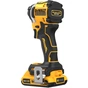 Шуруповерт DeWALT ударный 18 В XR Li-Ion, 2x2Ah, 206 Нм, 2 Аг, 3250 об/мин, TSTAK (DCF850D2T) - уменьшенное изображение 4