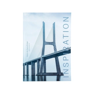 Канцелярская книга Axent Inspiration А4 в твердом переплете 96 листа клетка (8422-564-A) изображение 1