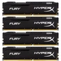 Модуль пам'яті для комп'ютера DDR4 64GB (4x16GB) 2133 MHz HyperX FURY Black Kingston Fury (ex.HyperX) (HX421C14FBK4/64) - зменшене зображення 1