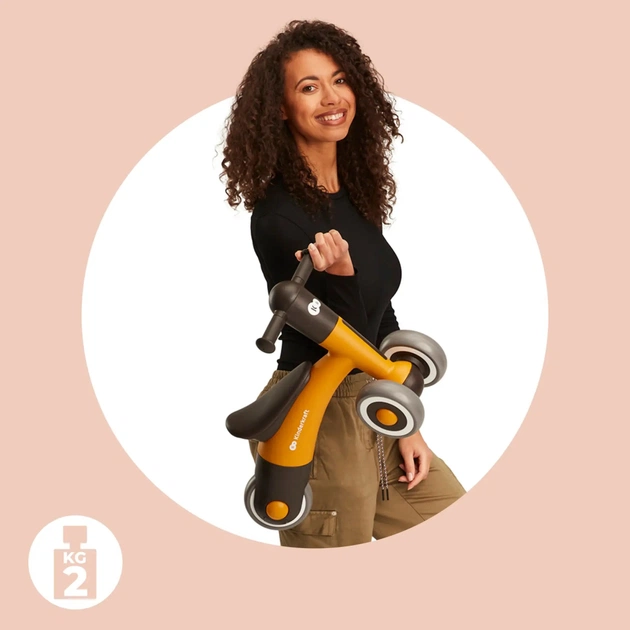 Біговел Kinderkraft Minibi каталка Honey Yellow (KRMIBI00YEL0000) (5902533920068) - picture 7