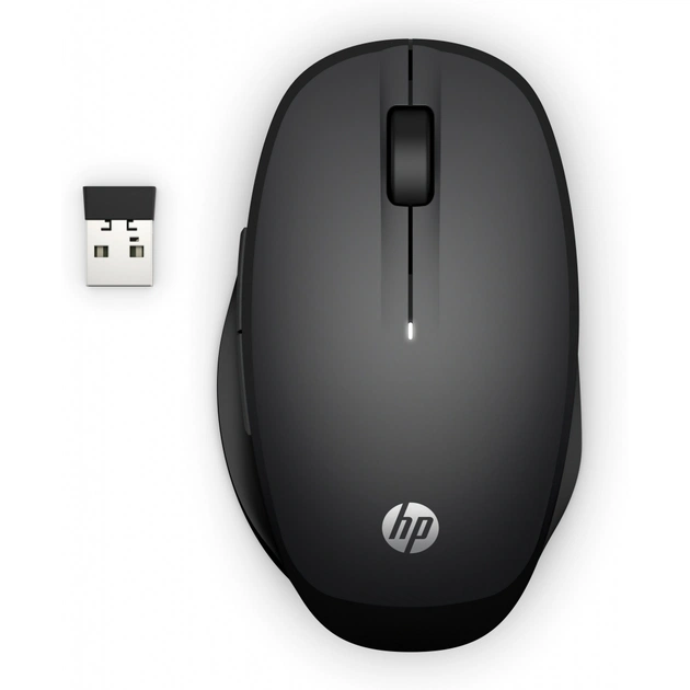 Мишка HP Dual Mode Wireless Black (6CR71AA) - зображення 1