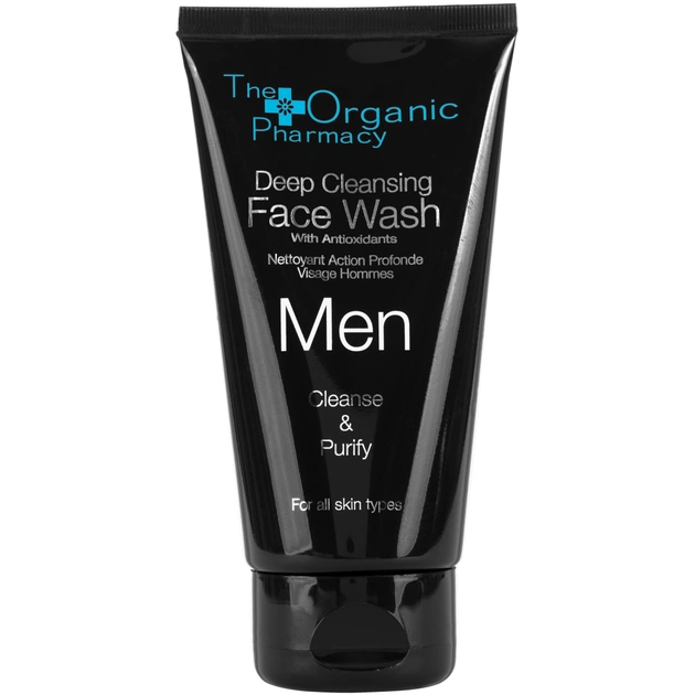 Гель для вмивання The Organic Pharmacy Men Deep Cleansing Face Wash для глибокого очищення 75 мл (5060063491769) - изображение 1