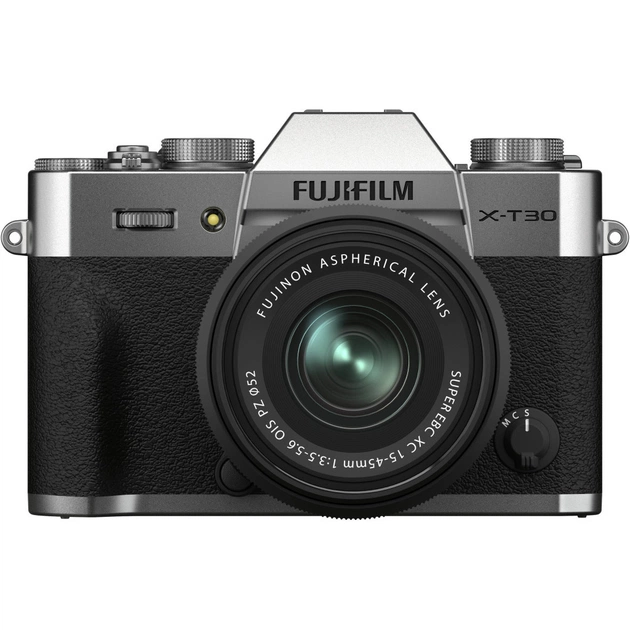 Цифровий фотоапарат Fujifilm X-T30 II XF 15-45mm F3.5-5.6 Kit Silver (16759768) - изображение 1