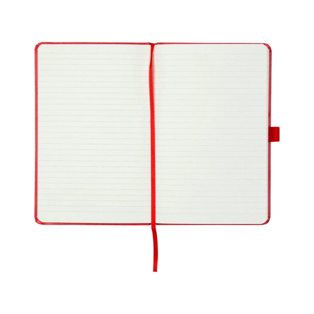 Книга записна Axent Partner 125х195 мм в лінійку 96 аркушів Червона (8308-05-A) - зображення 8