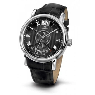 Наручний годинник Seculus 4506.3.7003 black, ss, black leather зображення 1