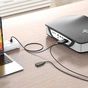 Адаптер XO GB012 HDMI - USB-A (M/M) Black - зменшене зображення 5